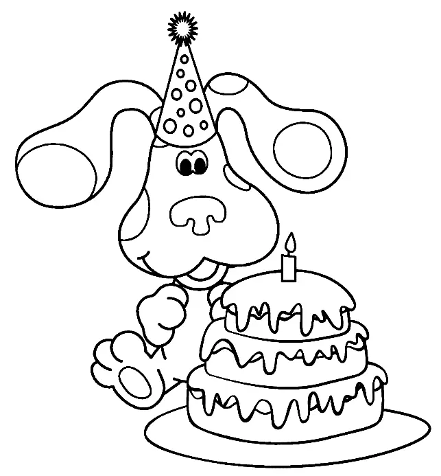 Blue s Clues Coloring Pages 16