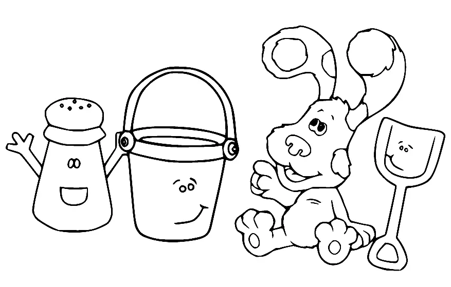 Blue s Clues Coloring Pages 18