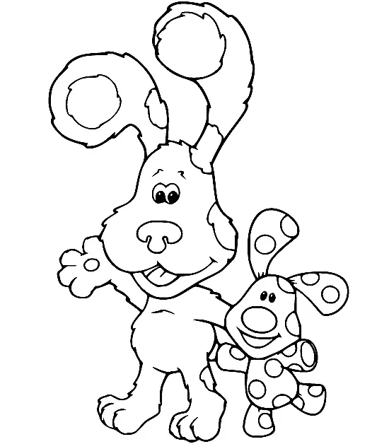 Blue s Clues Coloring Pages 25