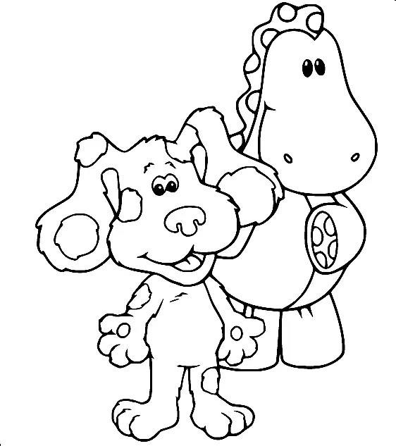 Blue s Clues Coloring Pages 32