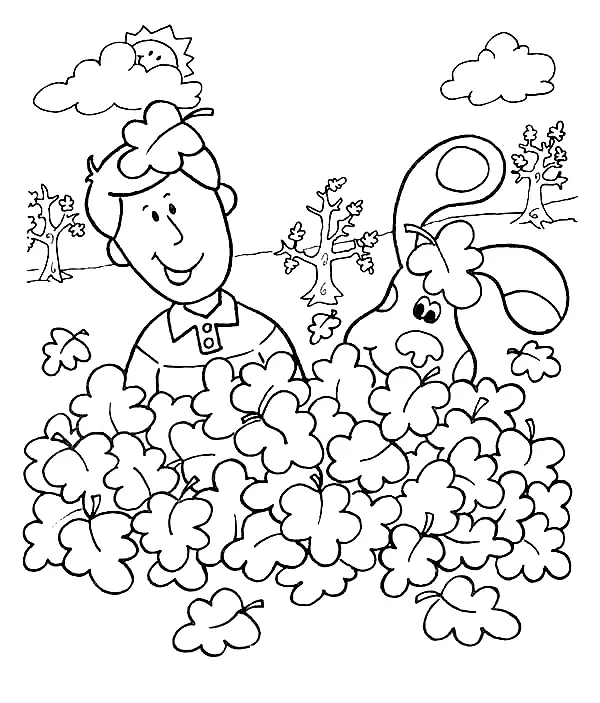 Blue s Clues Coloring Pages 44