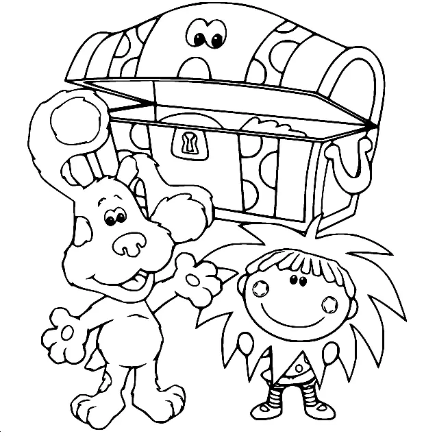 Blue s Clues Coloring Pages 45