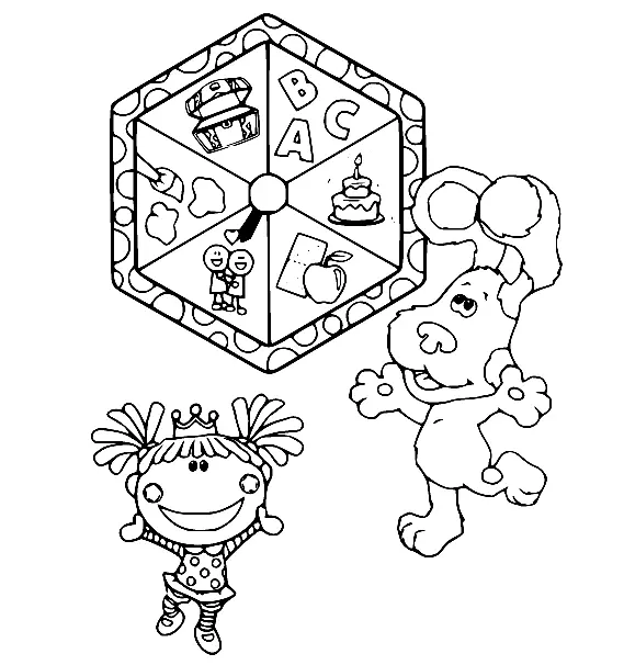 Desenhos de Blues Clues Para Colorir 49