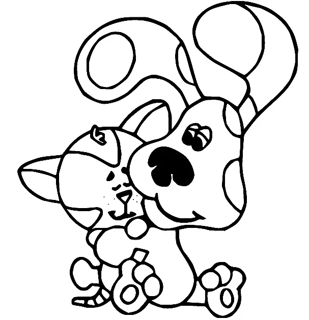 Desenhos de Blues Clues Para Colorir 58