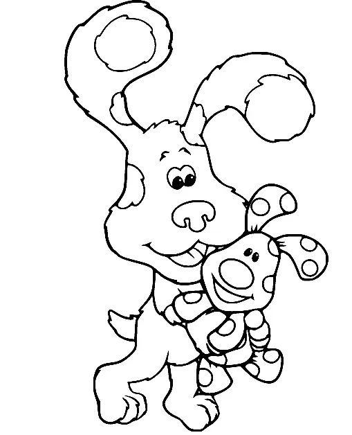 Desenhos de Blues Clues Para Colorir 61