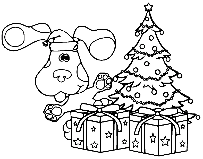 Blue s Clues Coloring Pages 7