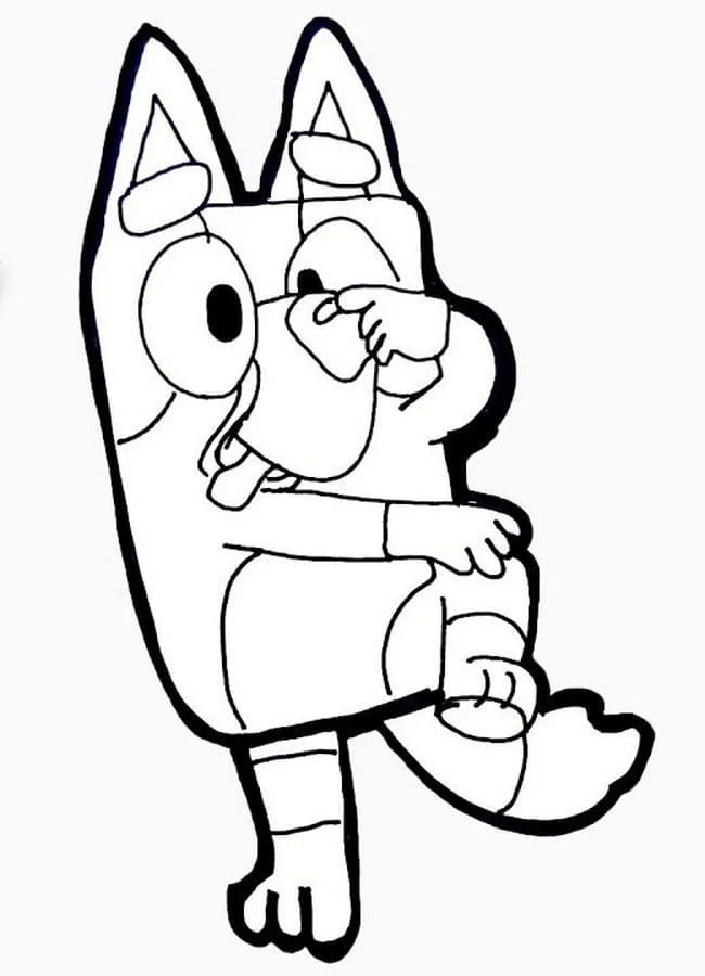 Bluey Coloring Pages 58