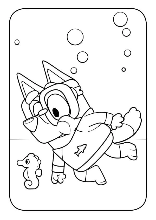 Bluey Ausmalbilder 61