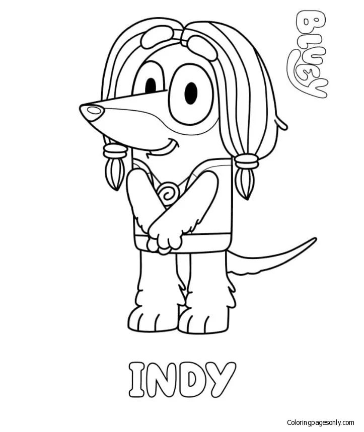 Bluey Ausmalbilder 63