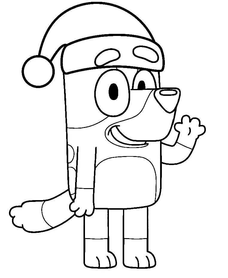 Bluey Coloring Pages 80