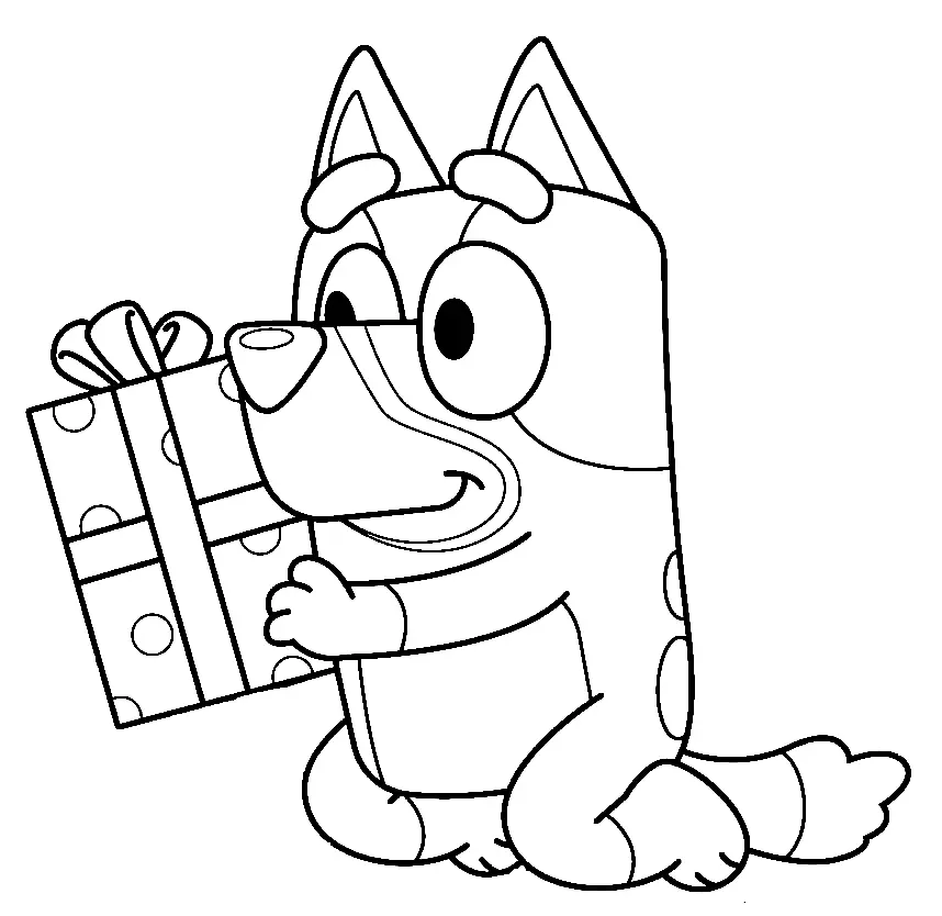 Bluey Ausmalbilder 85