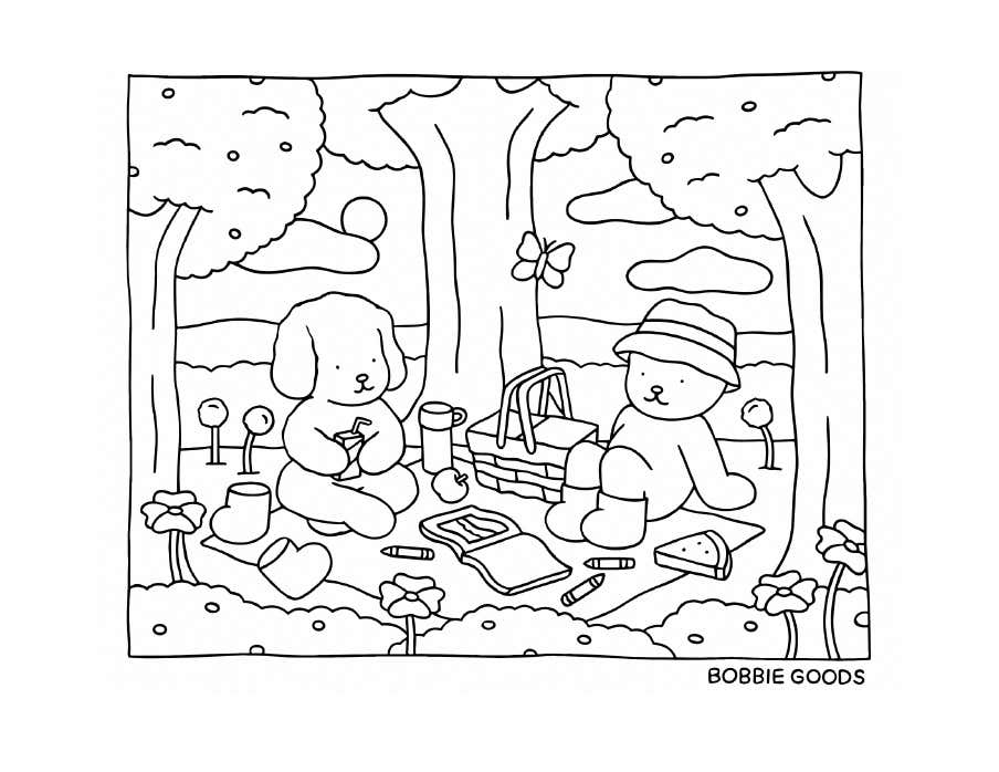 Bobbie Goods Para Colorir 3