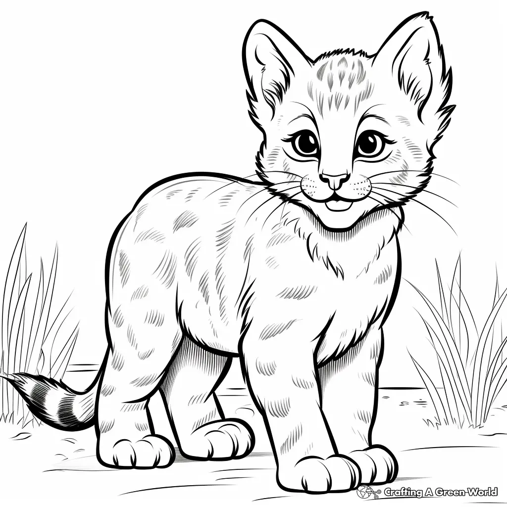 Lince Para Colorir 1