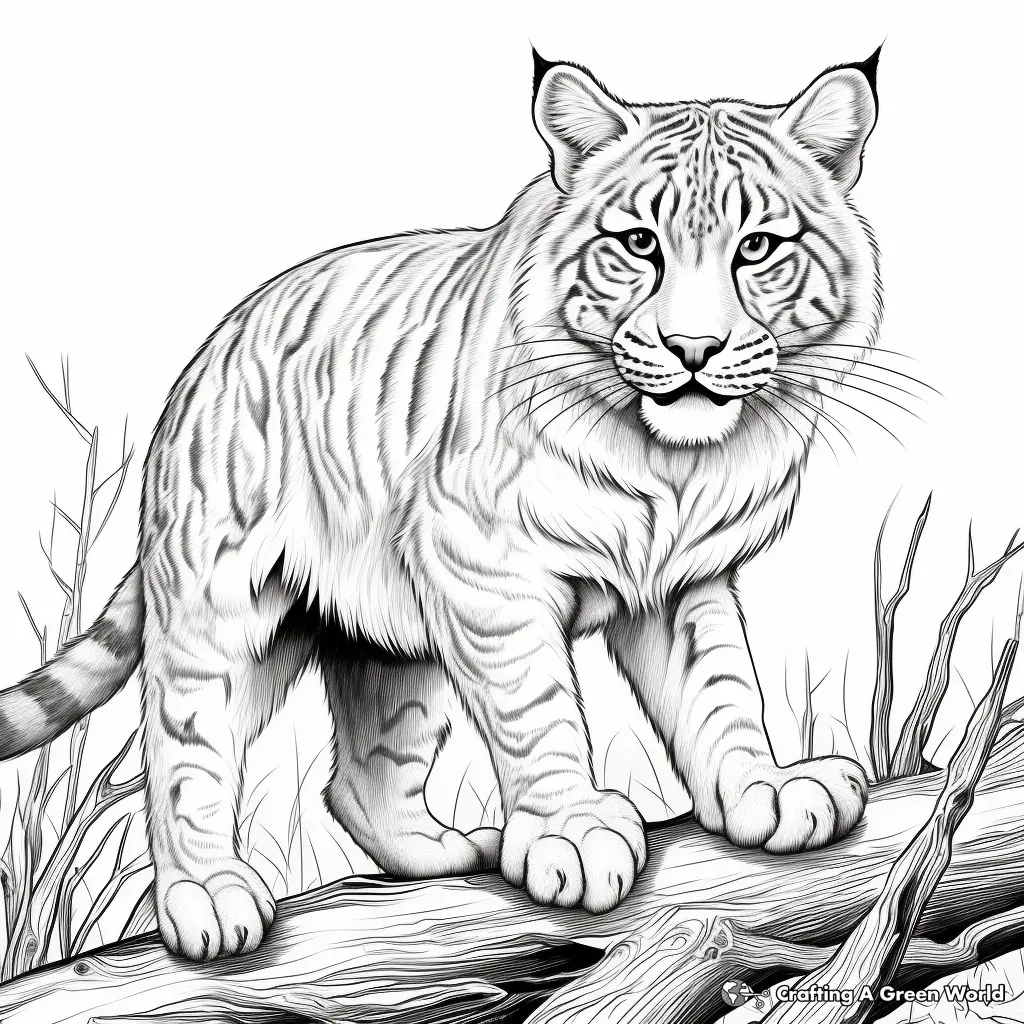 Lince Para Colorir 10