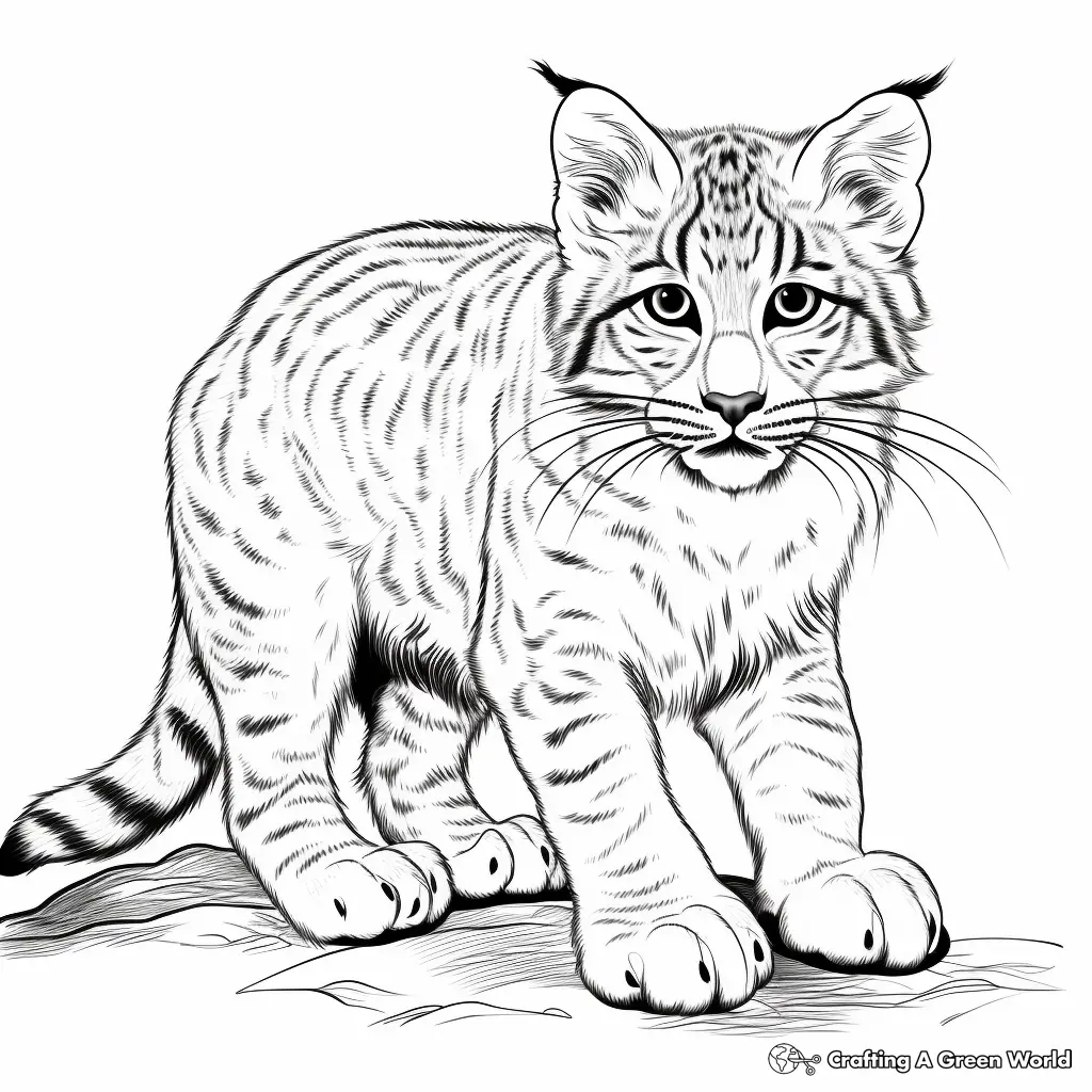 Lince Para Colorir 11