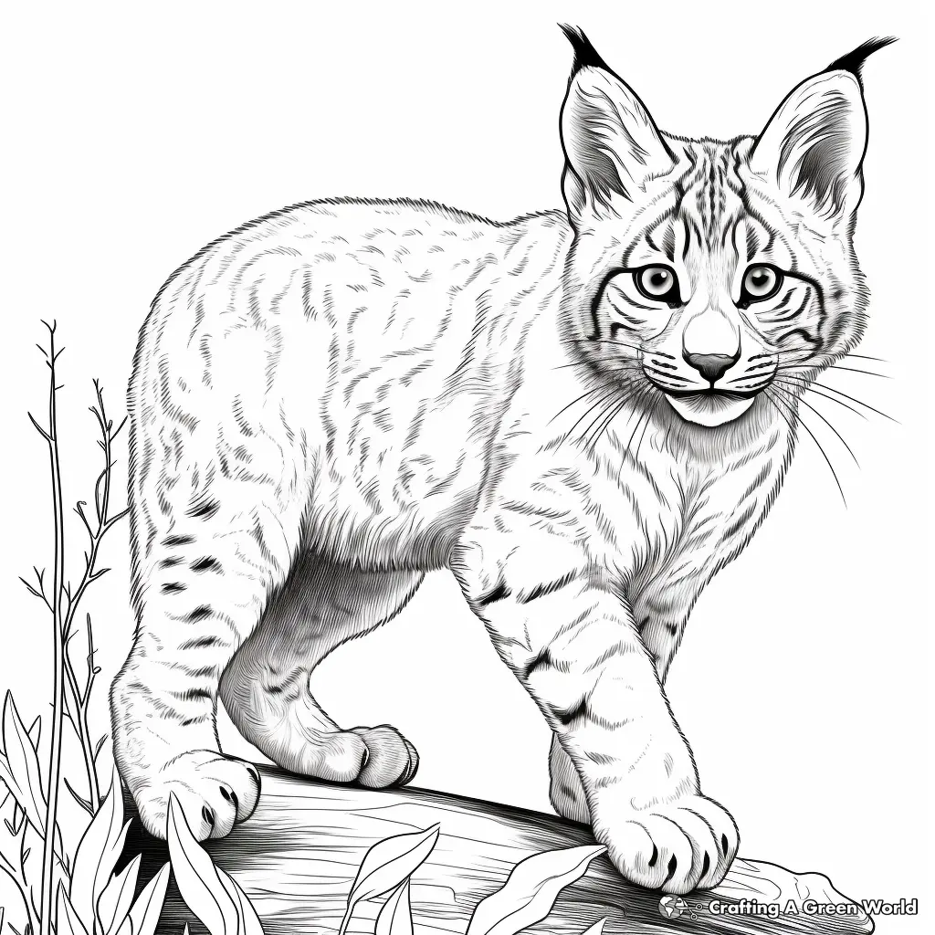 Lince Para Colorir 12