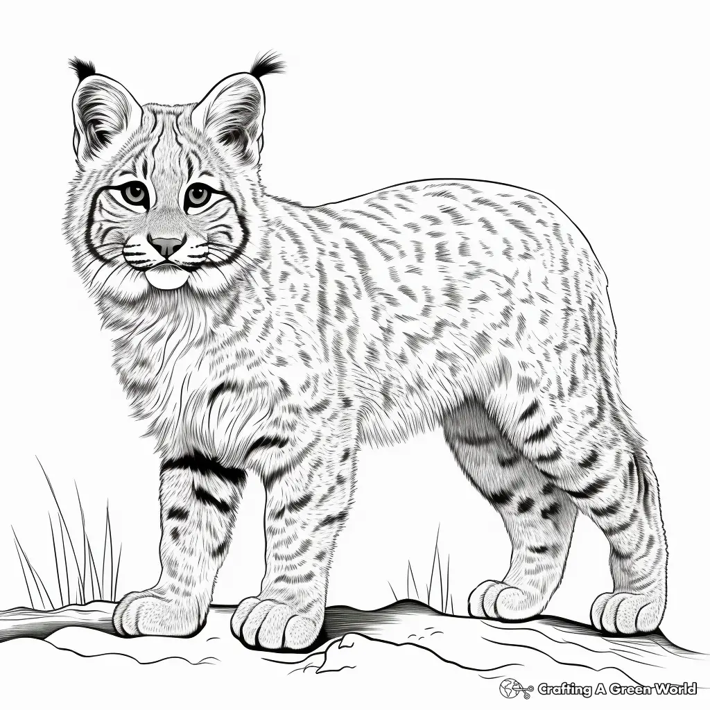 Lince Para Colorir 16