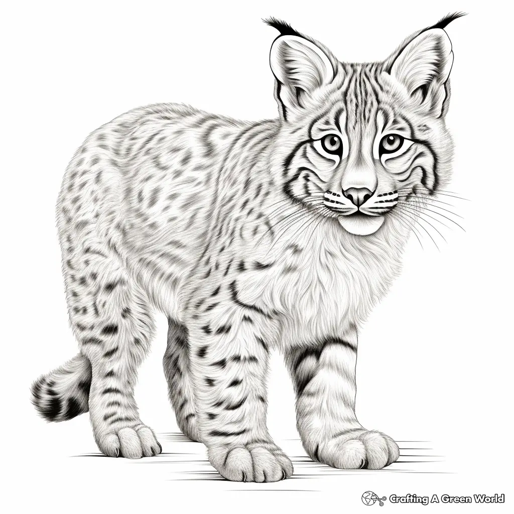 Lince Para Colorir 17