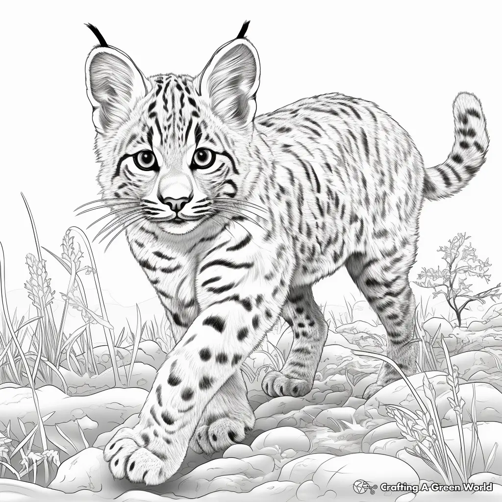 Lince Para Colorir 22