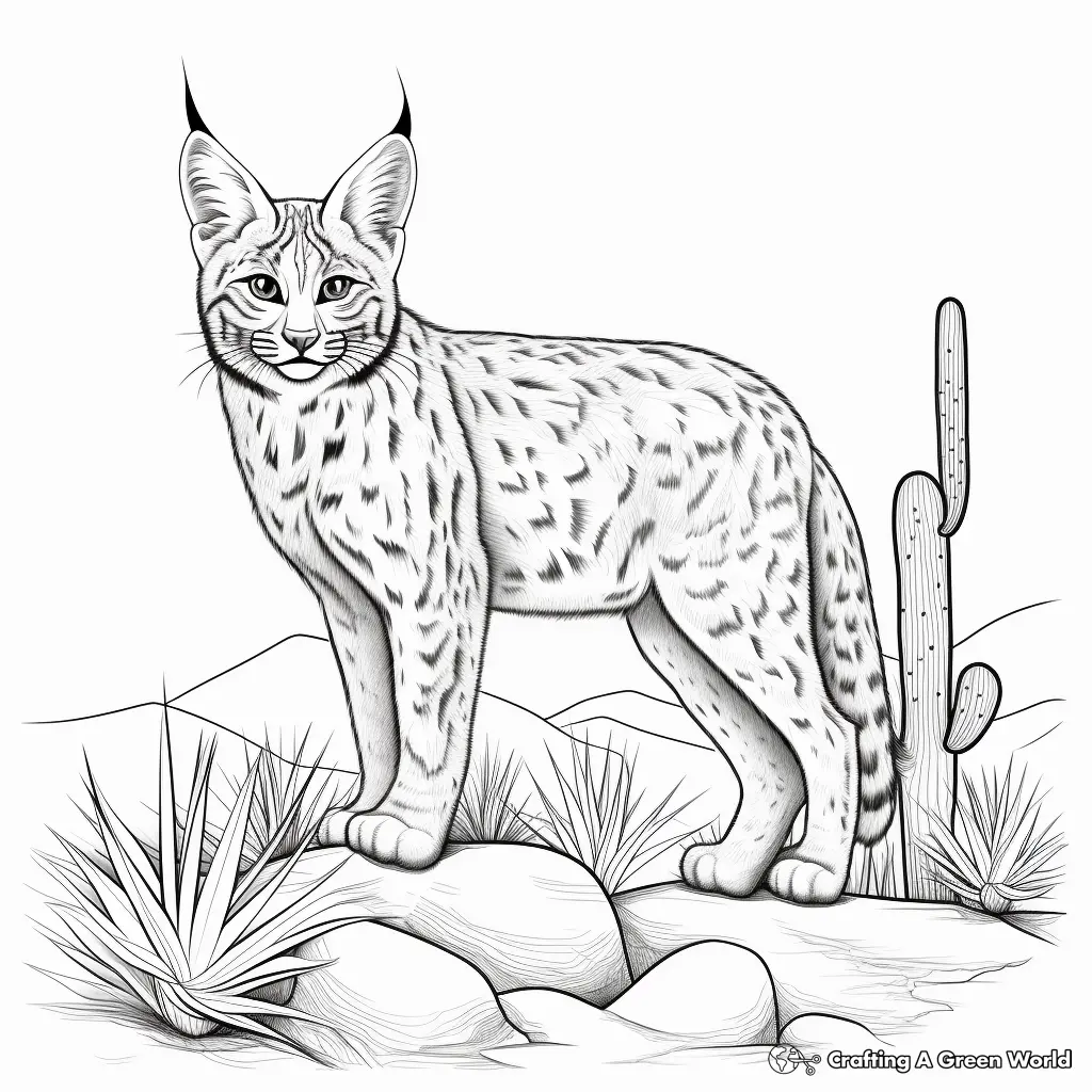 Lince Para Colorir 27