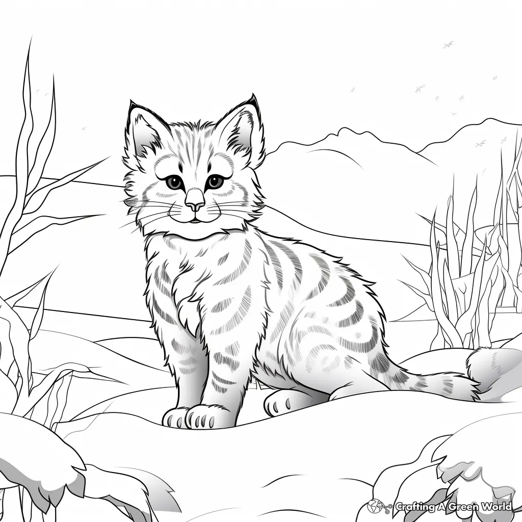 Lince Para Colorir 44