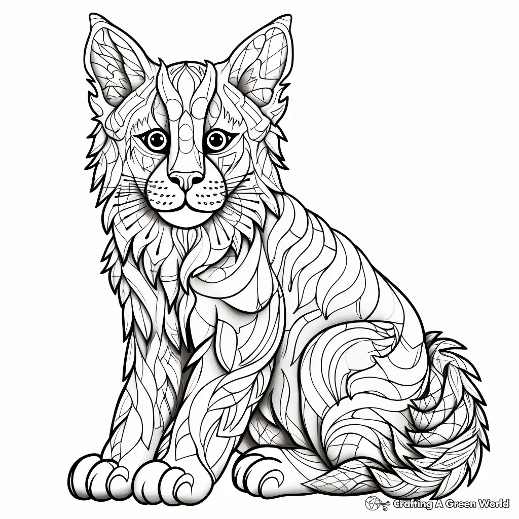 Lince Para Colorir 48