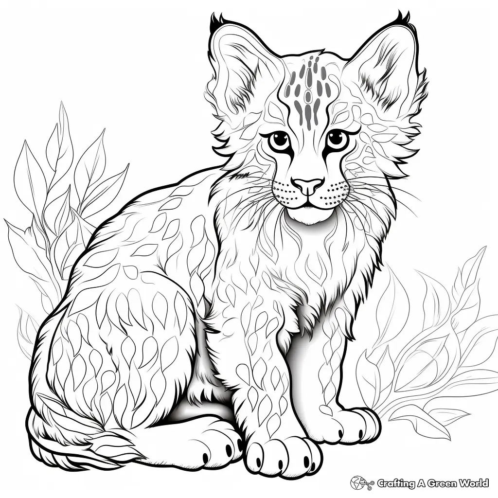 Lince Para Colorir 49