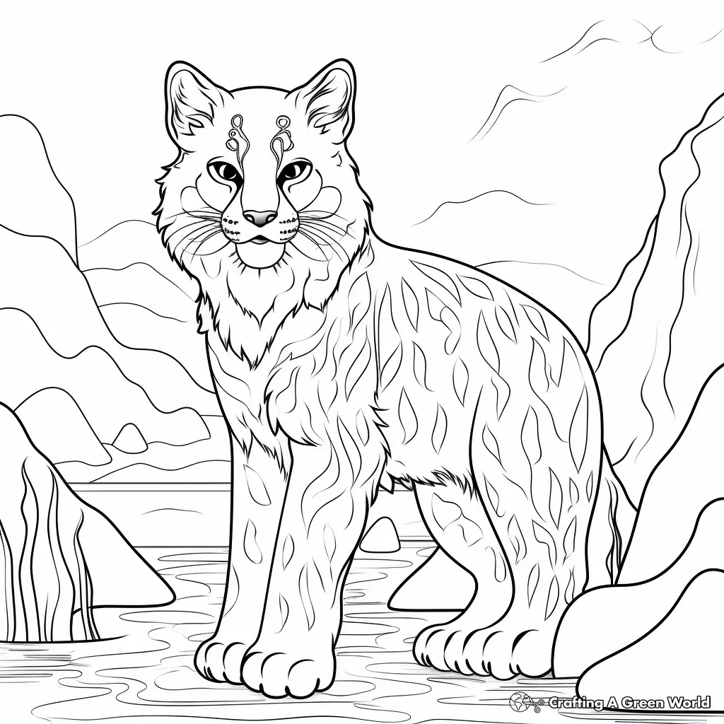 Lince Para Colorir 51