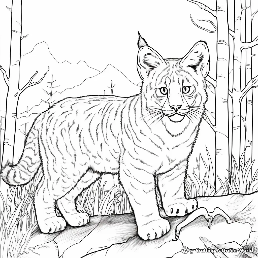 Lince Para Colorir 64