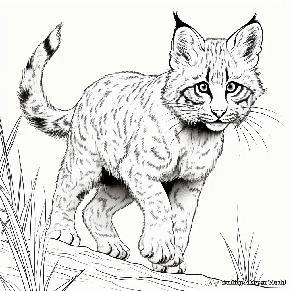 Lince Para Colorir 9