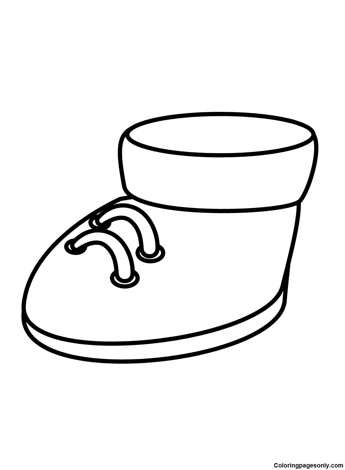 Boots Coloring Pages 33