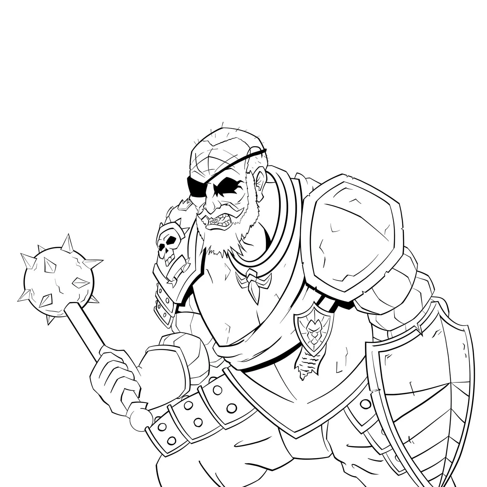 Bounty Hunter Para Colorear