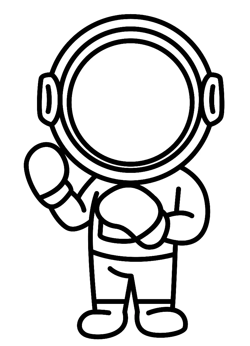 Boxing Coloring Pages 14