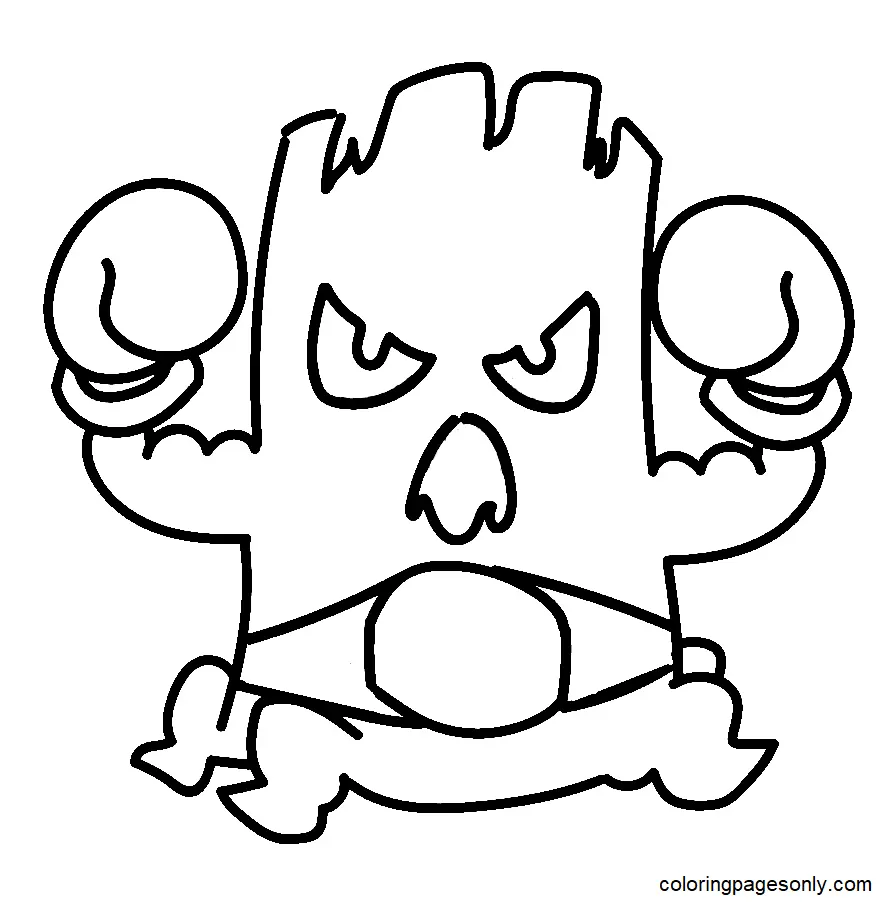 Boxing Coloring Pages 17