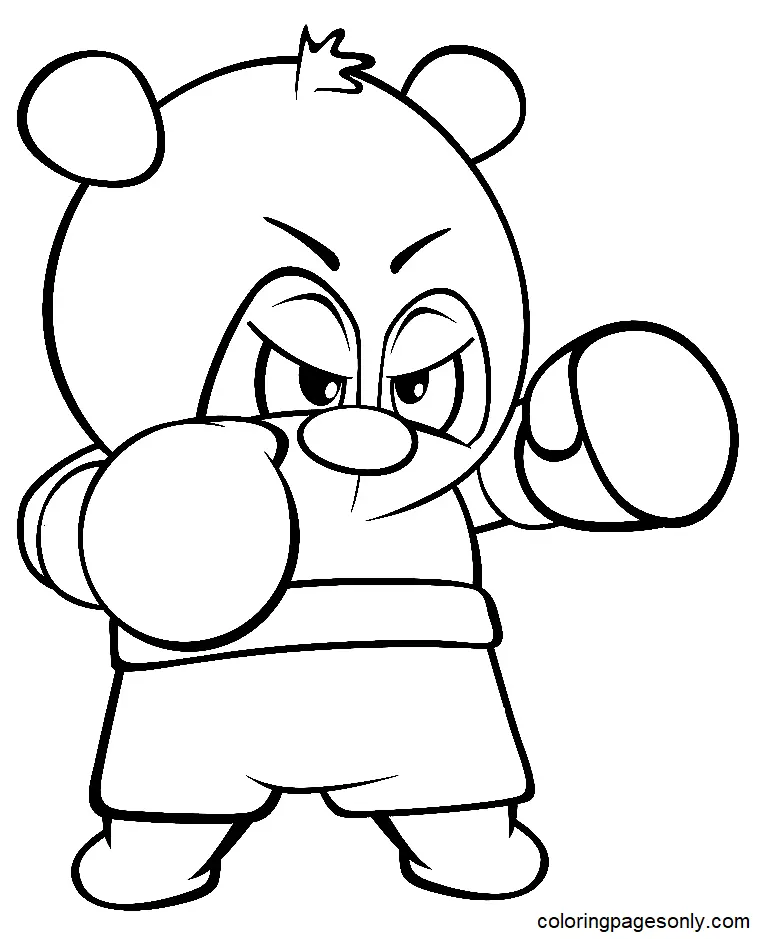 Boxing Coloring Pages 23