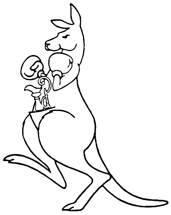 Boxing Coloring Pages 26