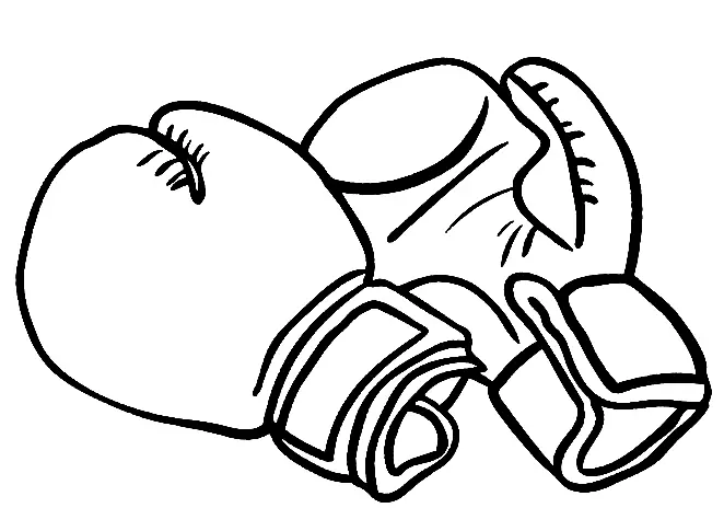 Boxing Coloring Pages 7