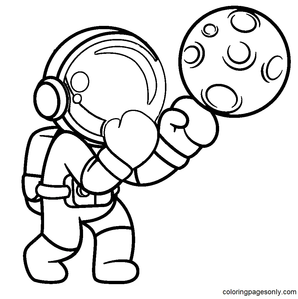 Boxing Coloring Pages 9