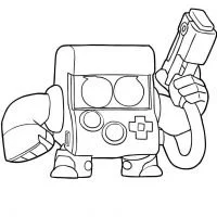 Brawl Stars Coloring Pages 1