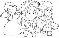 Brawl Stars Coloring Pages 13