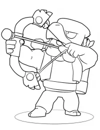 Brawl Stars Coloring Pages 27