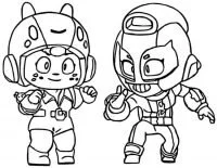 Brawl Stars Coloring Pages 28