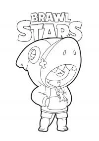 Brawl Stars Coloring Pages 30