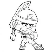 Brawl Stars Coloring Pages 4