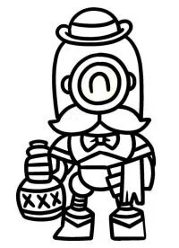 Brawl Stars Coloring Pages 40