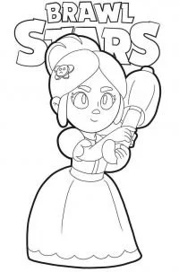 Brawl Stars Coloring Pages 42