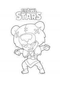 Brawl Stars Coloring Pages 47