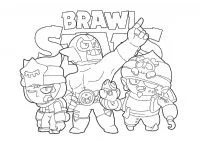 Brawl Stars Coloring Pages 5