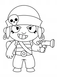 Brawl Stars Para Colorear 53