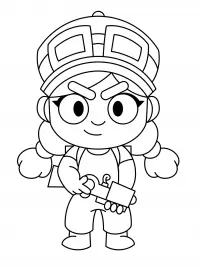 Brawl Stars Coloring Pages 62